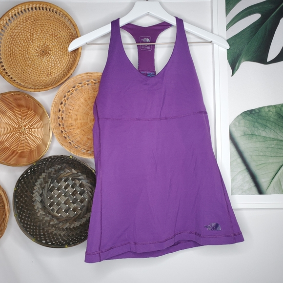 The North Face Tops - The North Face Purple Racerback Vaporwick Tank